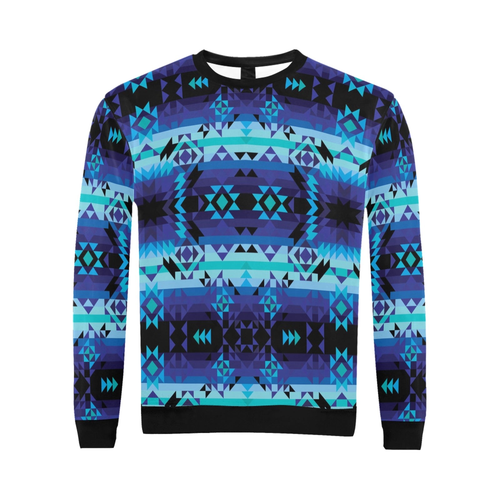 Blue discount star sweatshirt