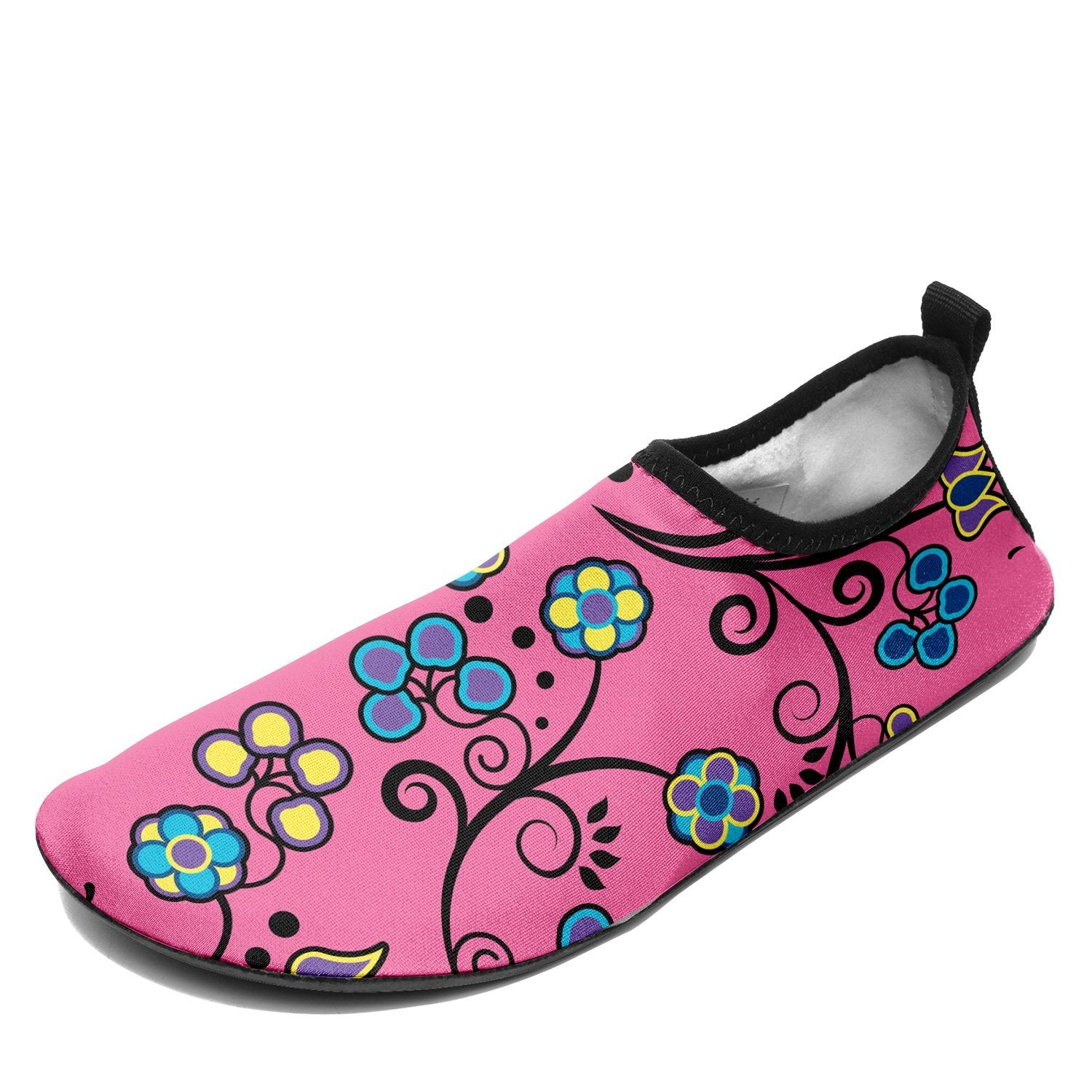 Blue Trio Bubblegum Kid's Sockamoccs Slip On Shoes Herman 