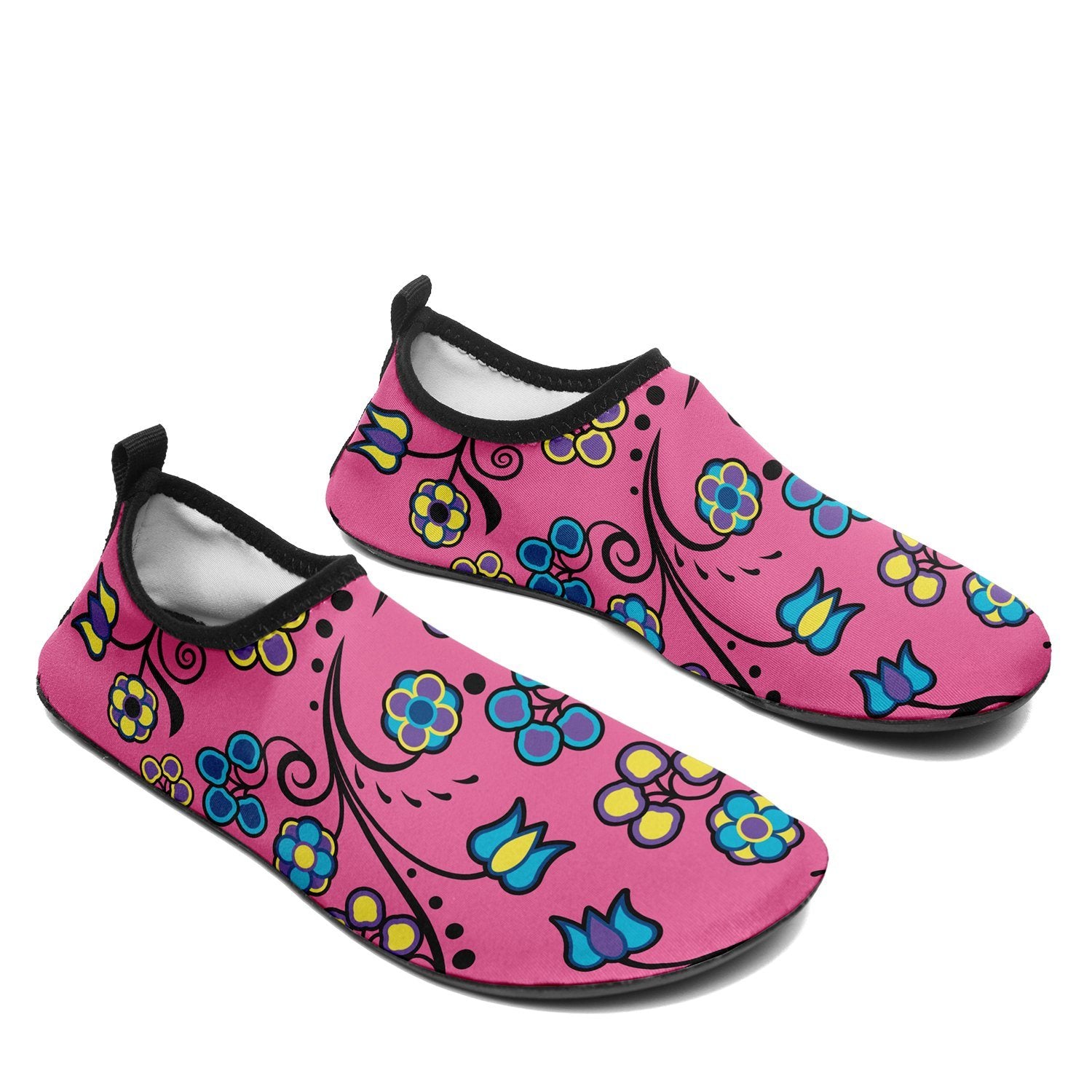 Blue Trio Bubblegum Kid's Sockamoccs Slip On Shoes Herman 