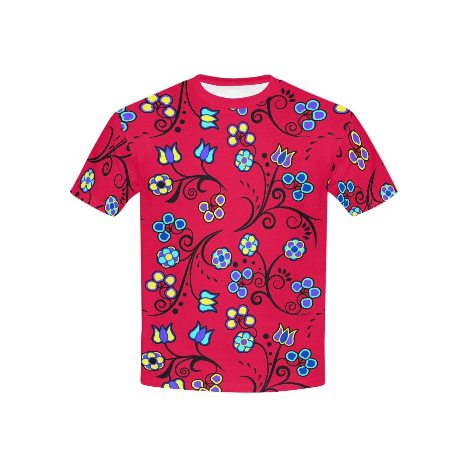 Blue Trio Cardinal Kids' All Over Print T-shirt (USA Size) (Model T40) tshirt e-joyer 