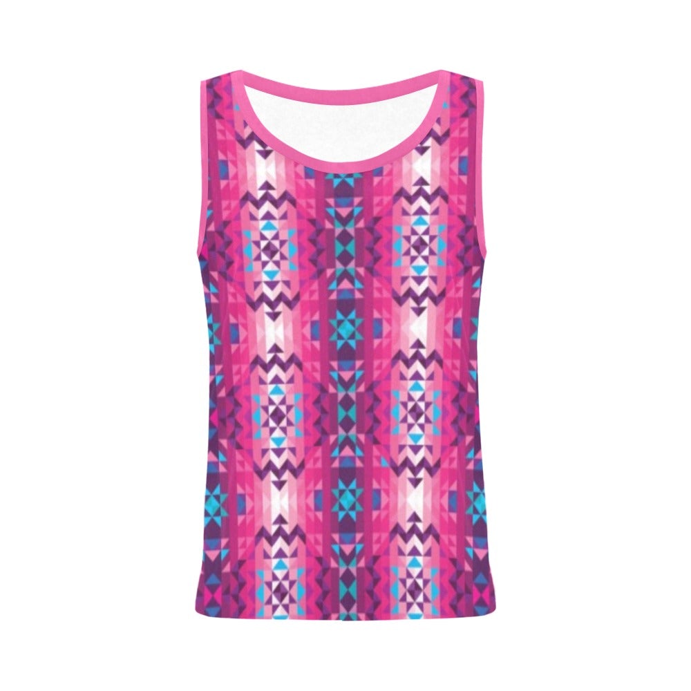 Bright Wave All Over Print Tank Top for Women (Model T43) All Over Print Tank Top for Women (T43) e-joyer 