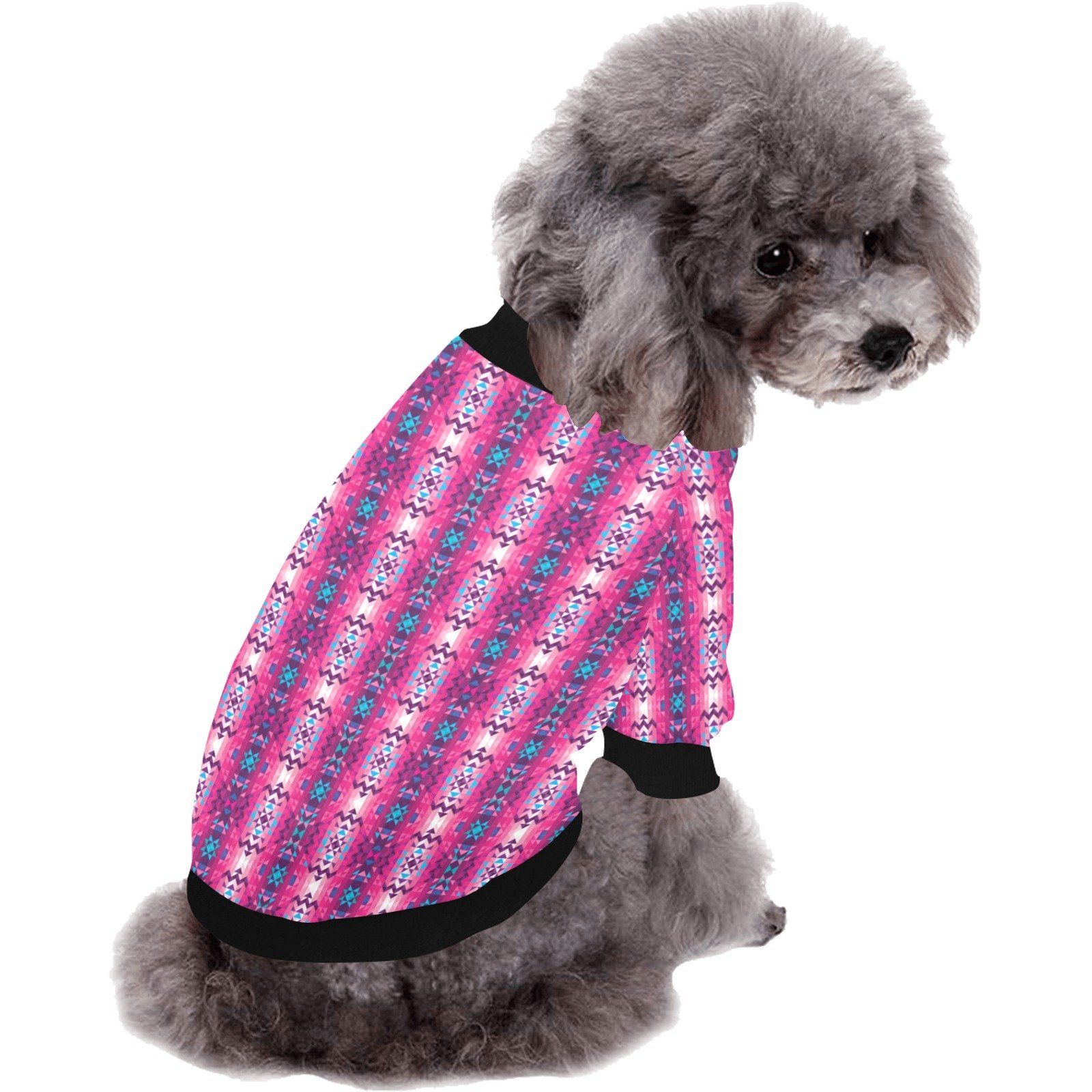 Bright Wave Pet Dog Round Neck Shirt Pet Dog Round Neck Shirt e-joyer 