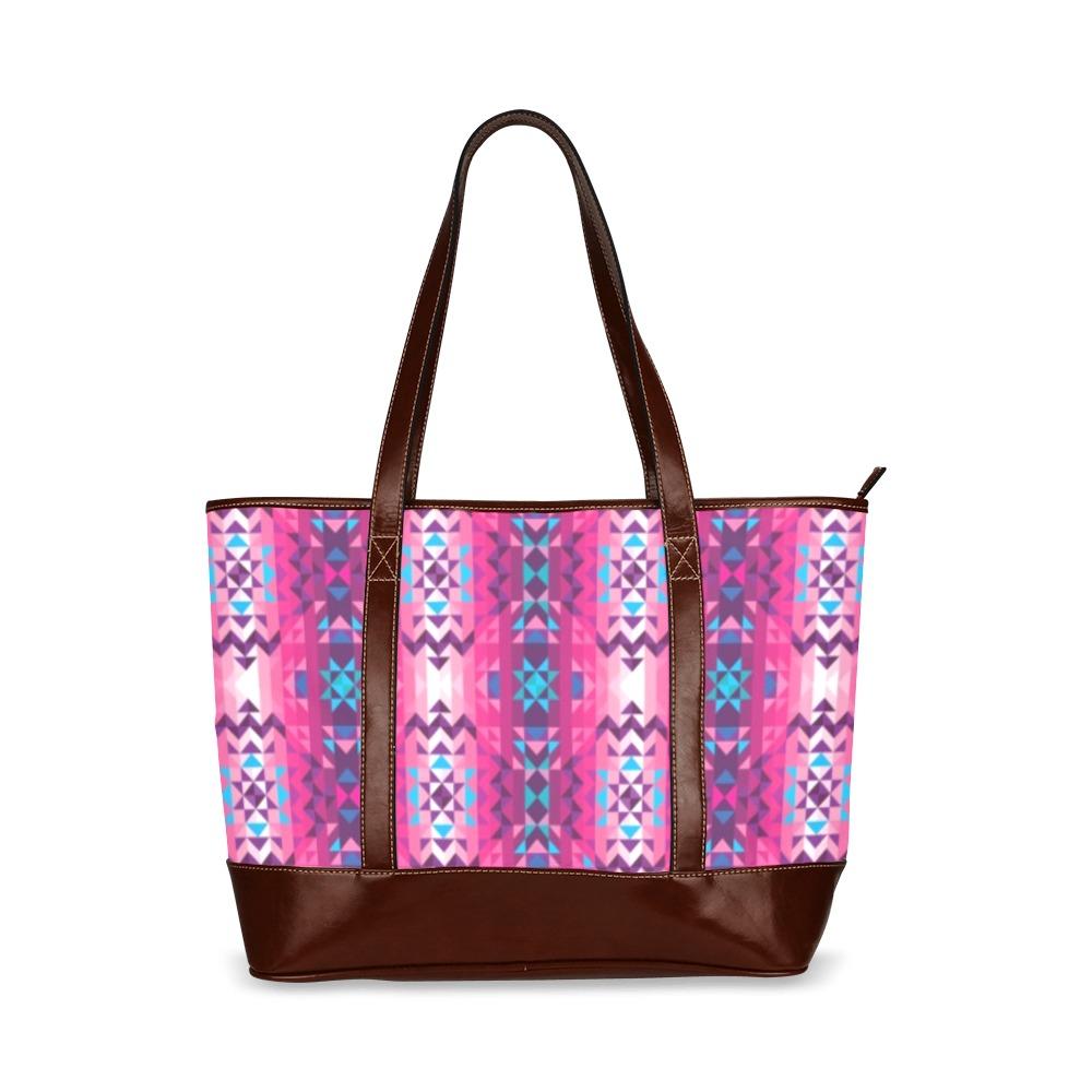 Bright Wave Tote Handbag (Model 1642) Tote Handbags (1642) e-joyer 