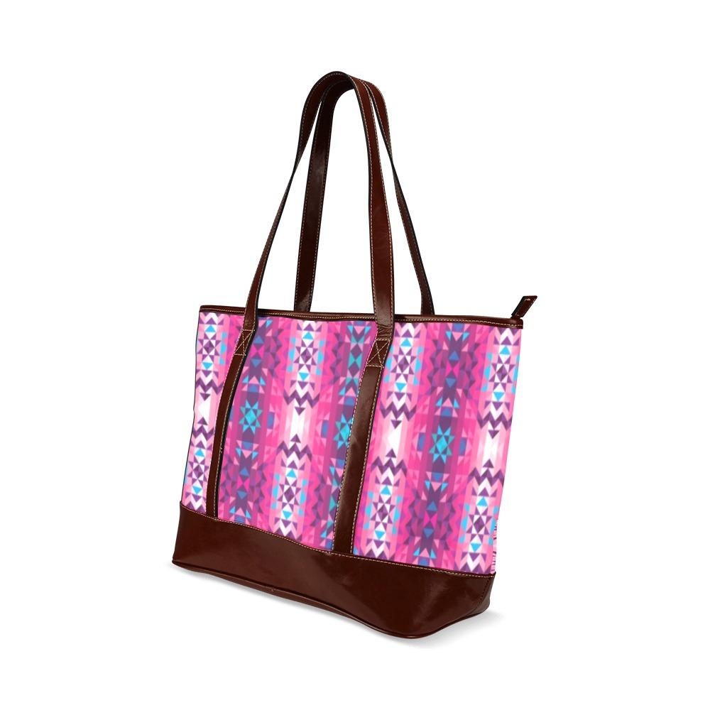 Bright Wave Tote Handbag (Model 1642) Tote Handbags (1642) e-joyer 