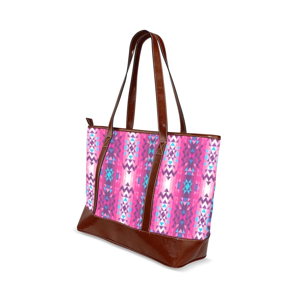 Bright Wave Tote Handbag (Model 1642) Tote Handbags (1642) e-joyer 