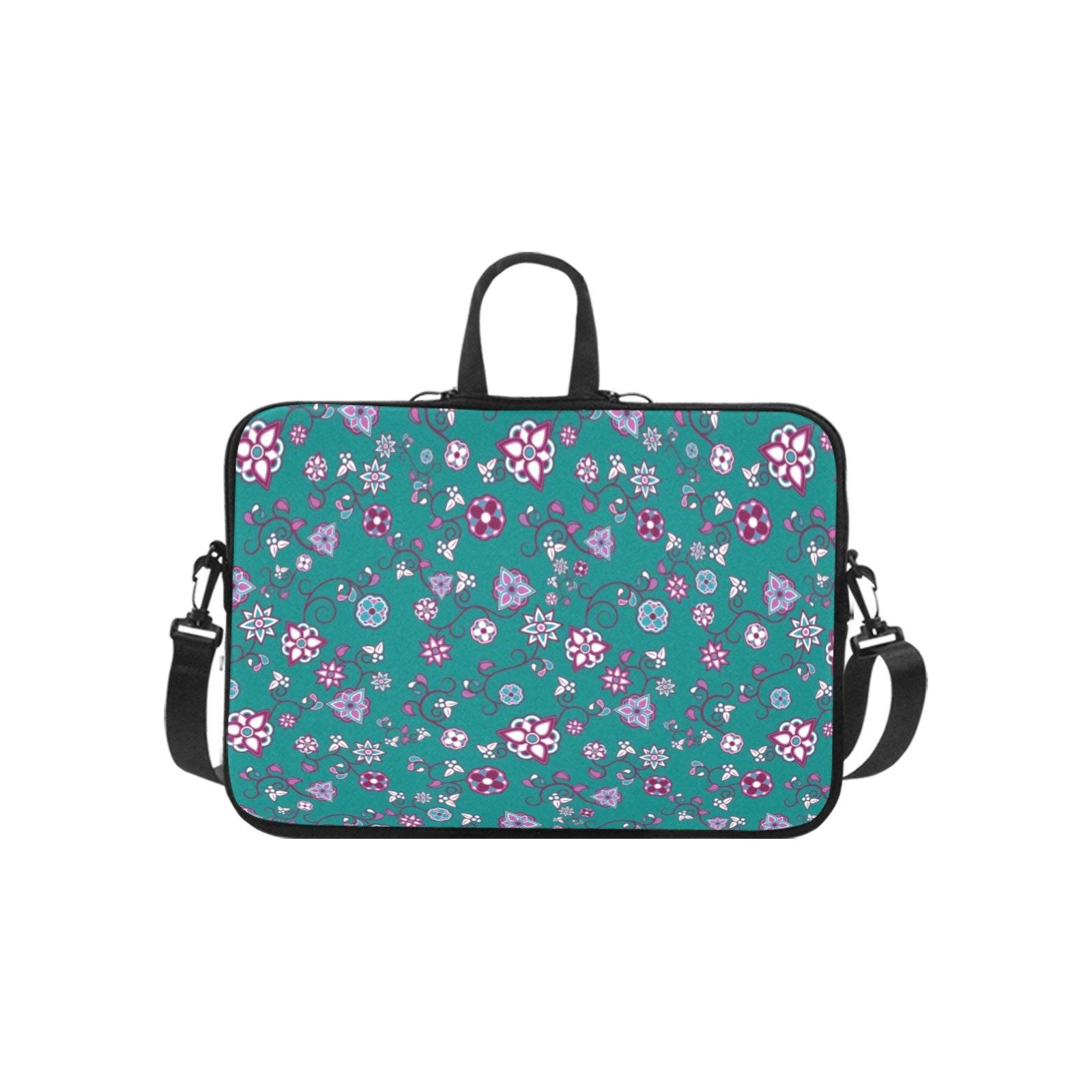 Burgundy Bloom Laptop Handbags 14" bag e-joyer 