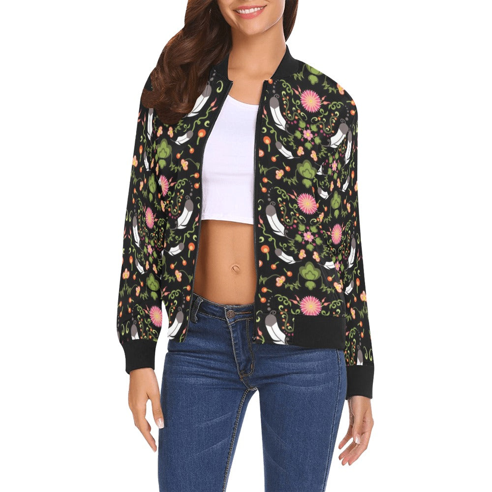 New Growth Bomber Jacket for Women