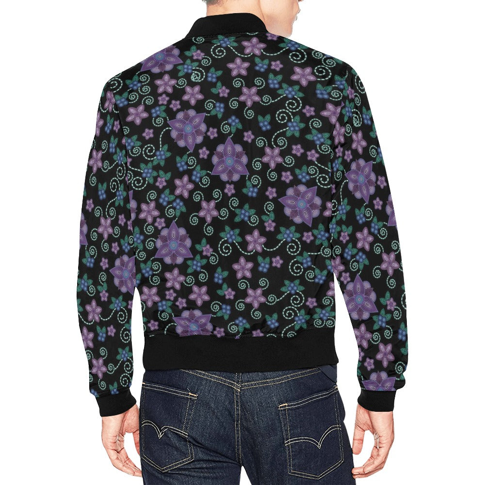 Berry Picking Bomber Jacket for Men