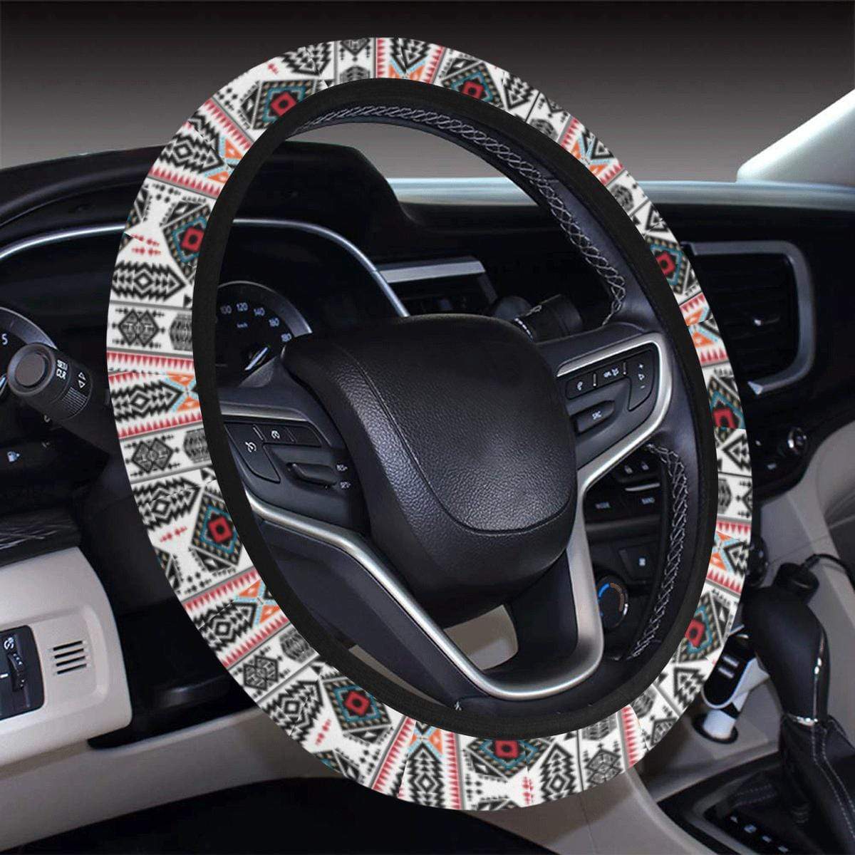 California Coast Steering Wheel Cover with Elastic Edge Steering Wheel Cover with Elastic Edge e-joyer 
