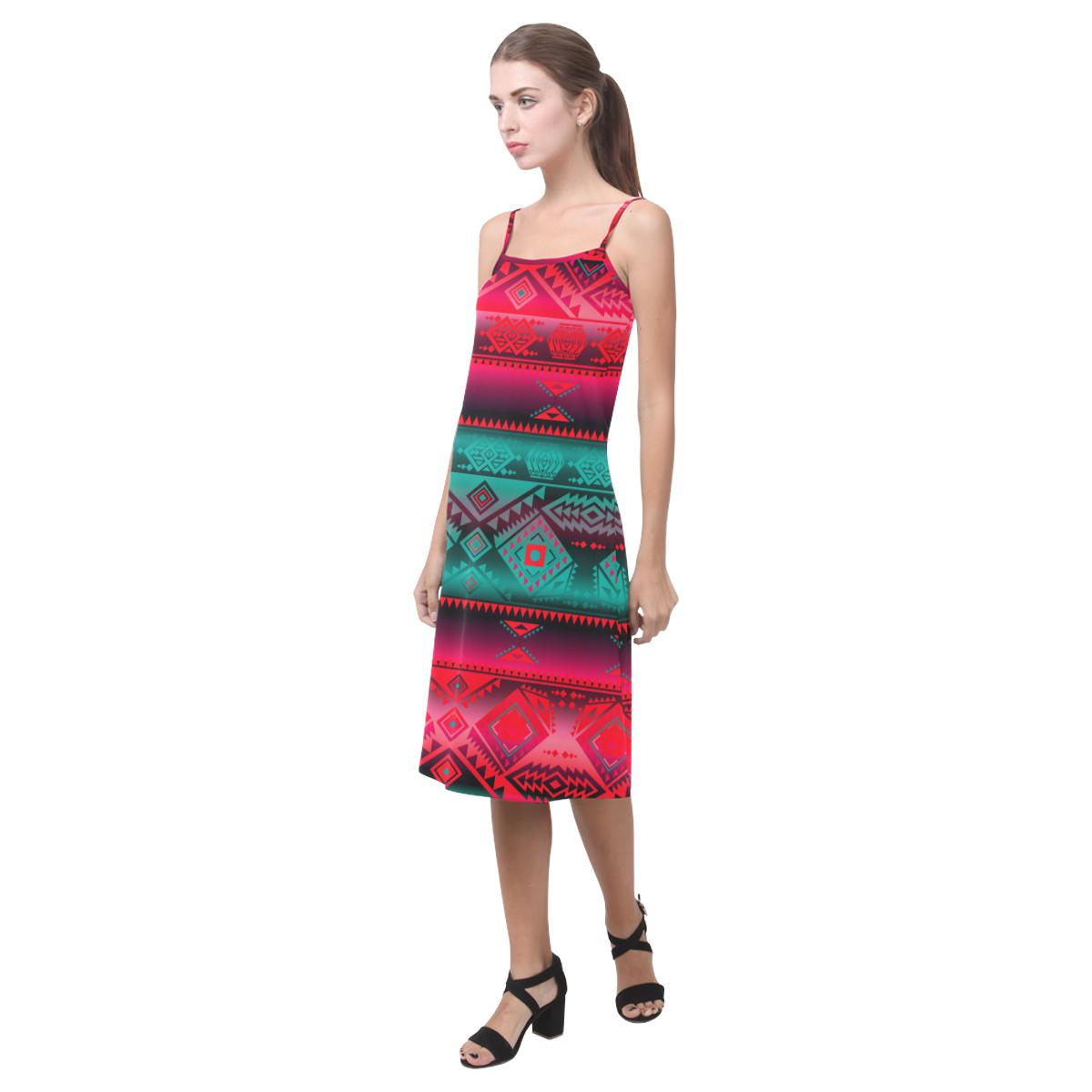 California Coast Summer Gather Alcestis Slip Dress (Model D05) Alcestis Slip Dress (D05) e-joyer 