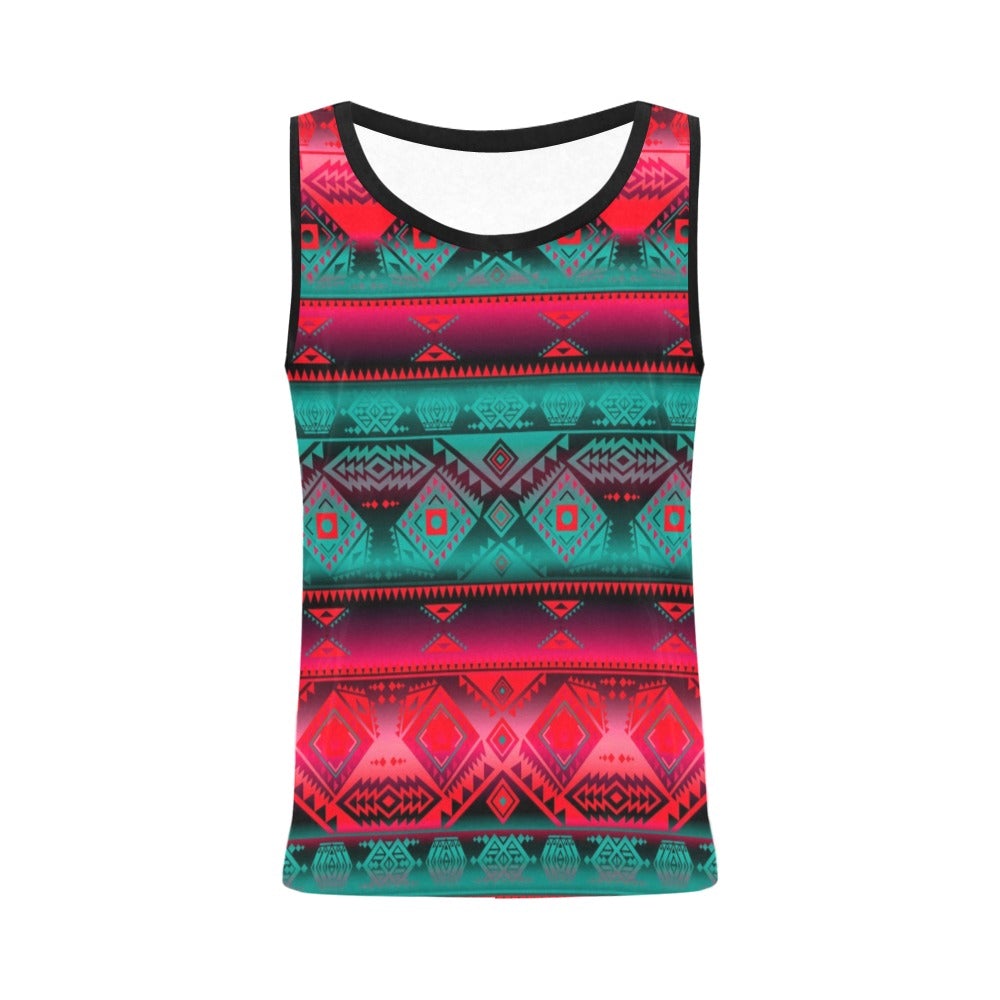 California Coast Summer Gather All Over Print Tank Top for Women (Model T43) All Over Print Tank Top for Women (T43) e-joyer 