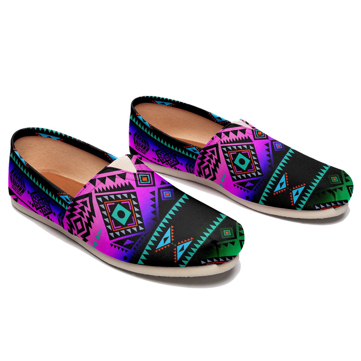 California Coast Sunrise Casual Unisex Slip On Shoe Herman 