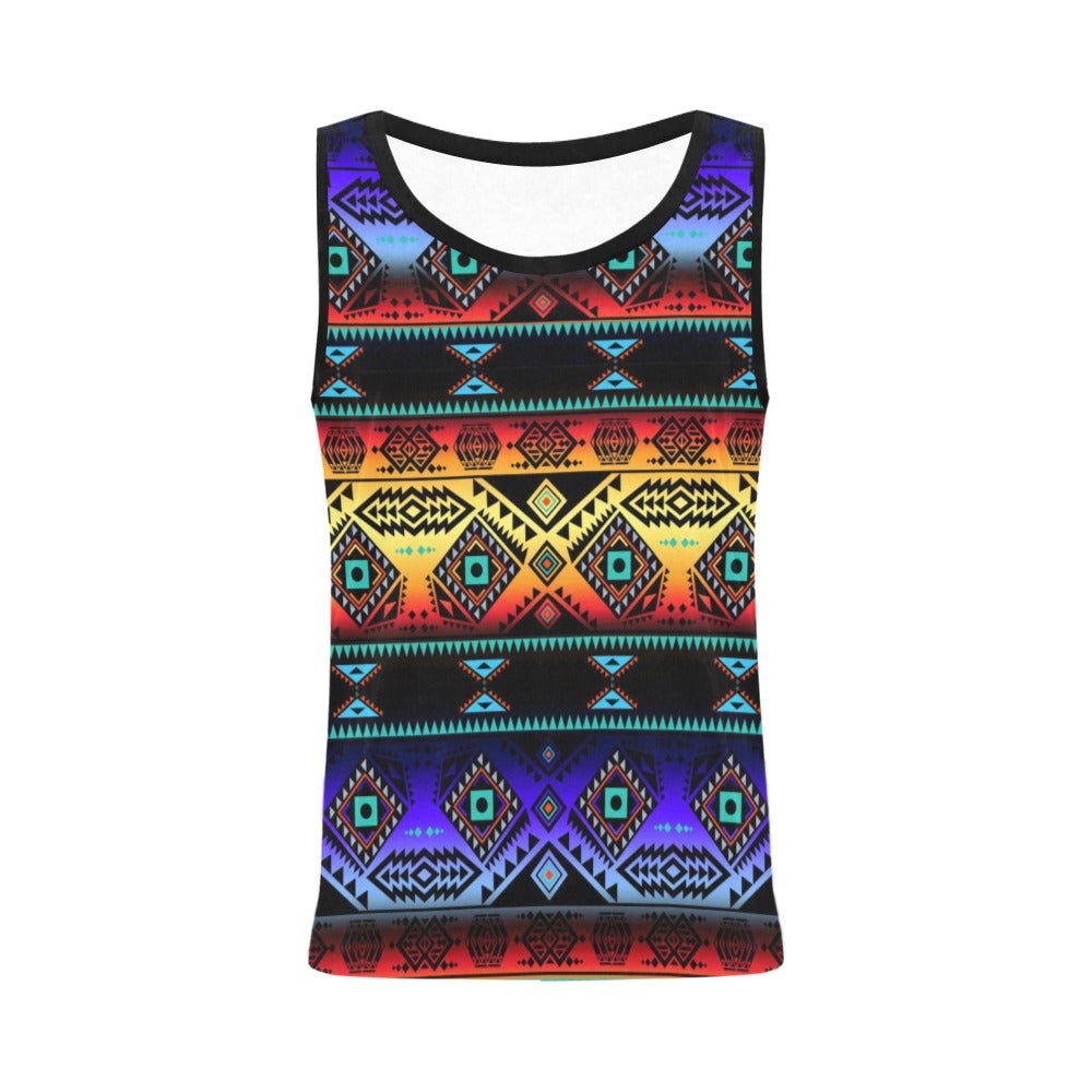 California Coast Sunset All Over Print Tank Top for Women (Model T43) All Over Print Tank Top for Women (T43) e-joyer 
