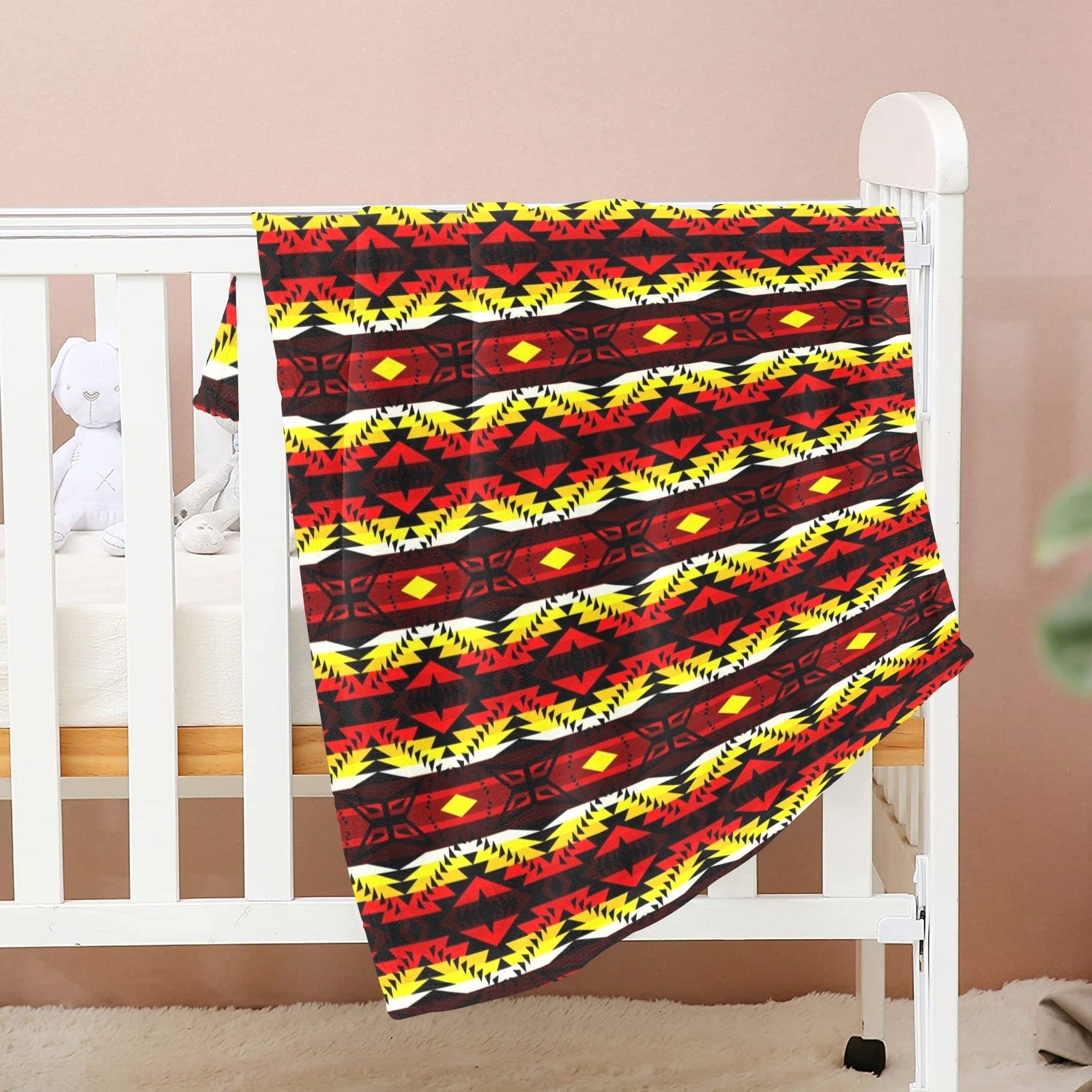 Canyon War Party Baby Blanket 40"x50" Baby Blanket 40"x50" e-joyer 