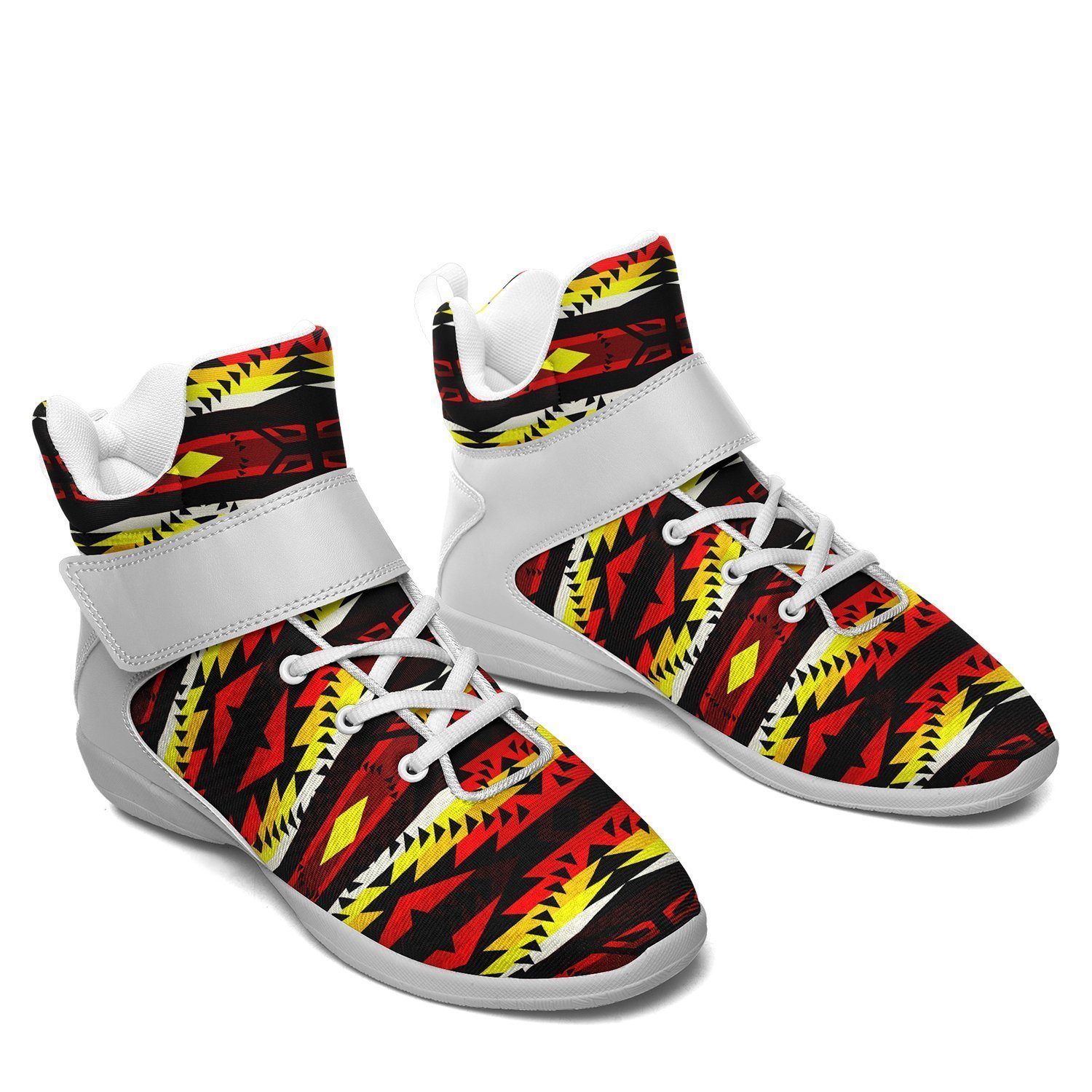 Canyon War Party Ipottaa Basketball / Sport High Top Shoes - White Sole 49 Dzine 