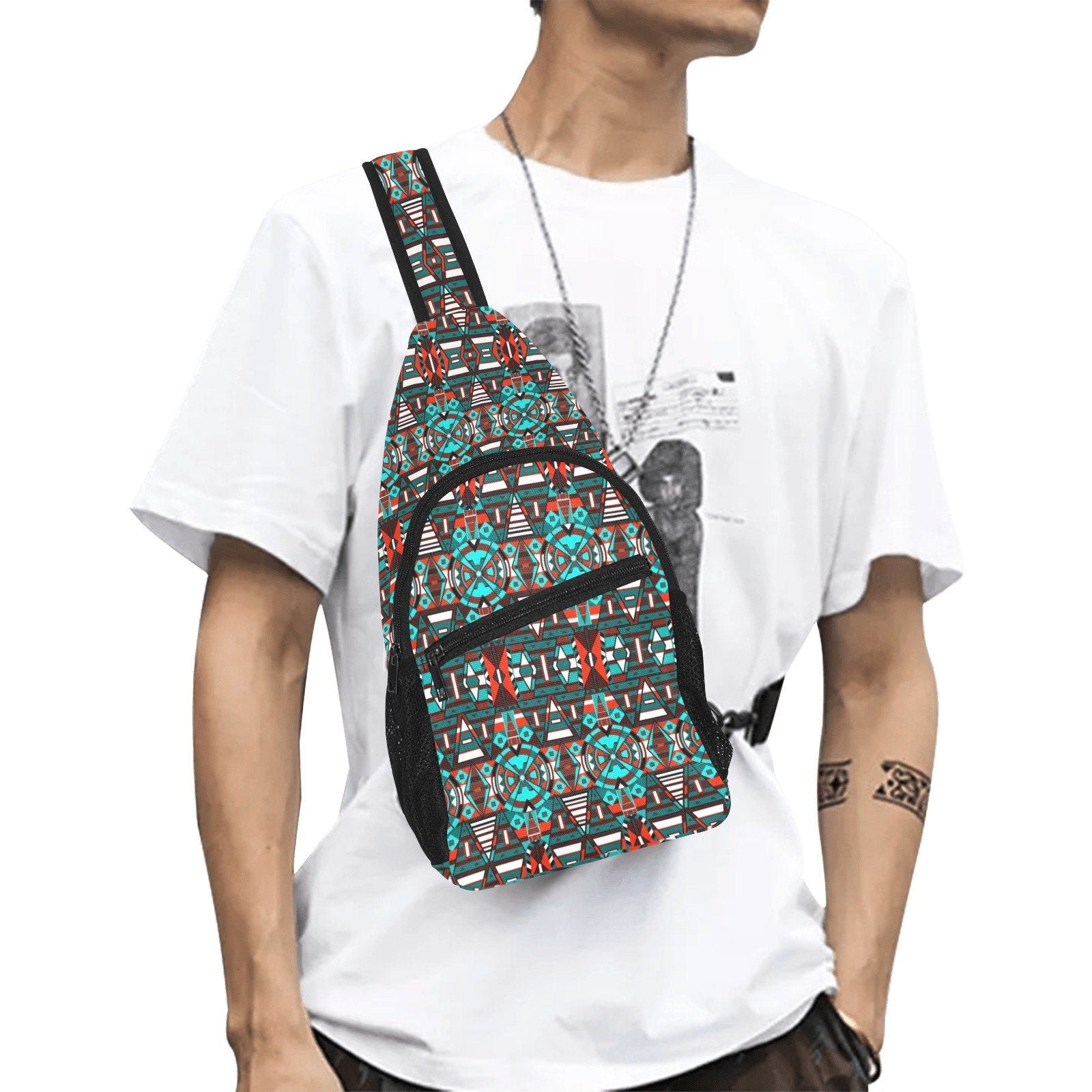 Captive Winter All Over Print Chest Bag (Model 1719) All Over Print Chest Bag (1719) e-joyer 