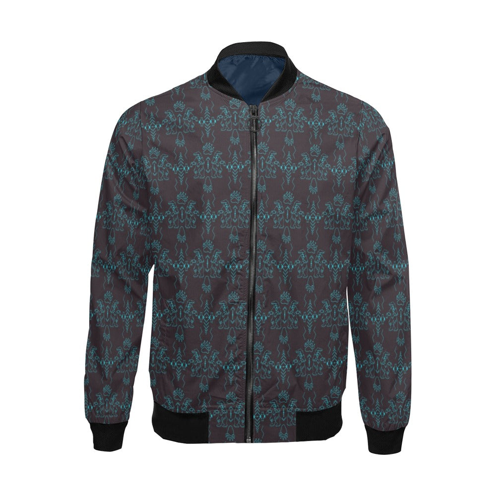 Ledger Bear Bomber Jacket for Men