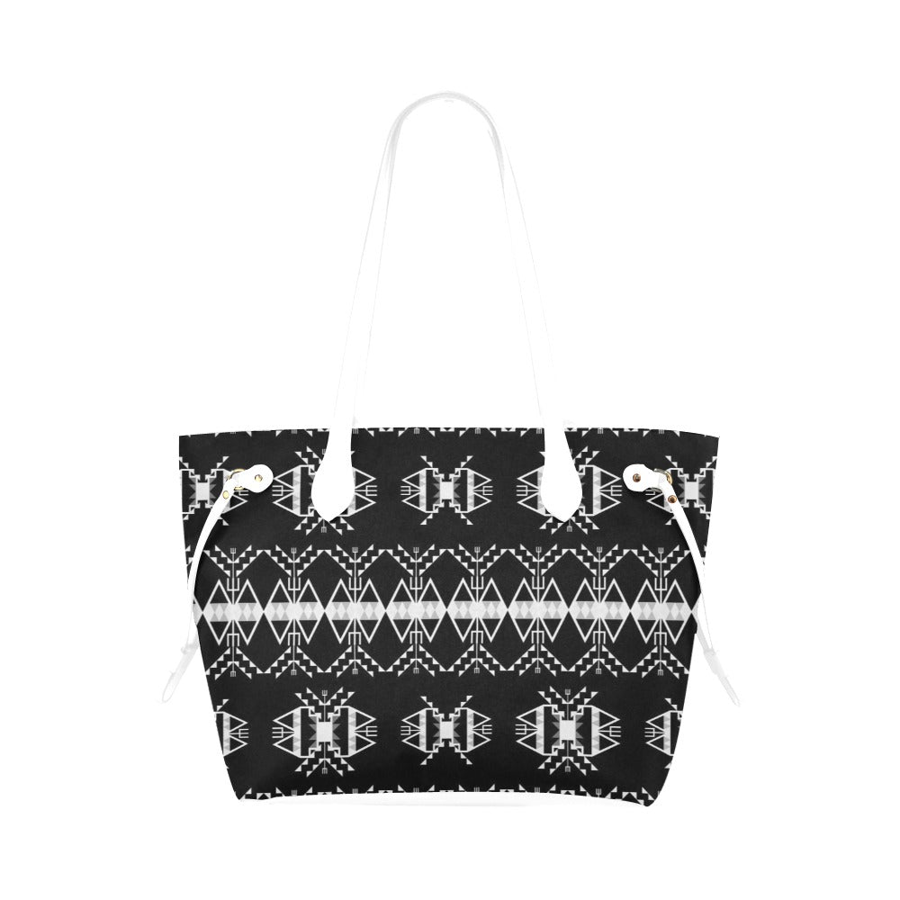 Sacred Trust Black Clover Canvas Tote Bag