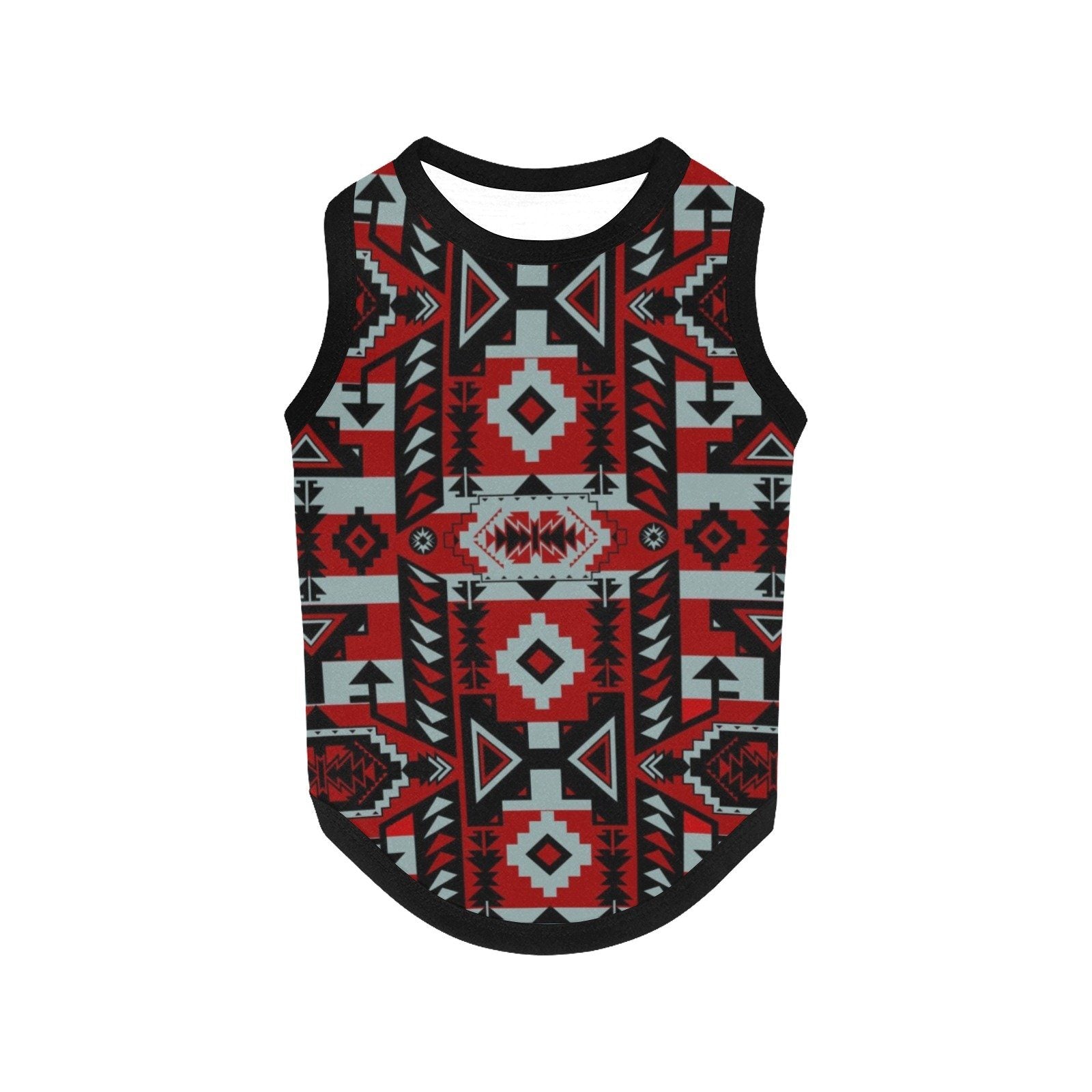 Chiefs Mountain Candy Sierra-Dark All Over Print Pet Tank Top Pet Tank Top e-joyer 