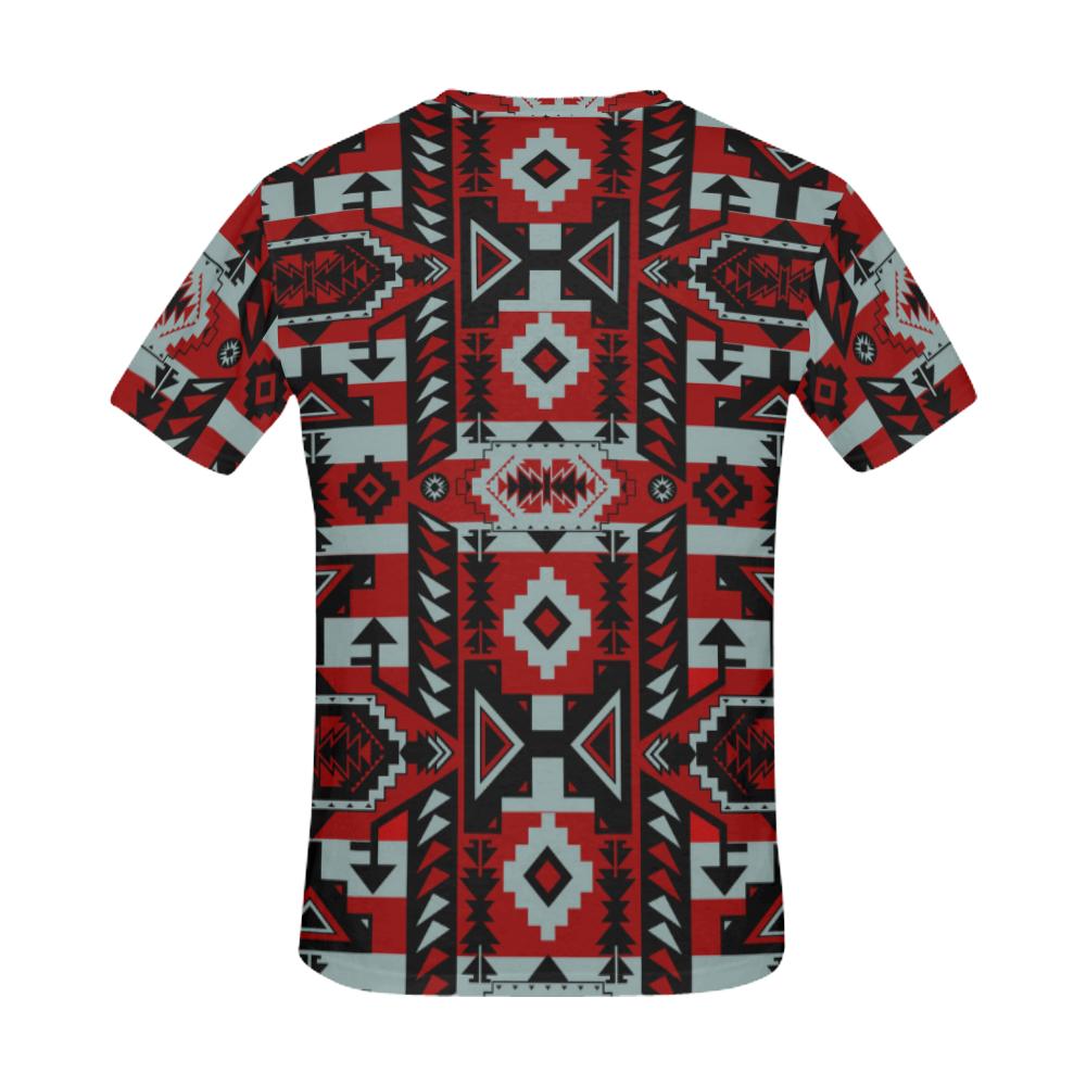 Chiefs Mountain Candy Sierra-Dark All Over Print T-Shirt for Men (USA Size) (Model T40) All Over Print T-Shirt for Men (T40) e-joyer 