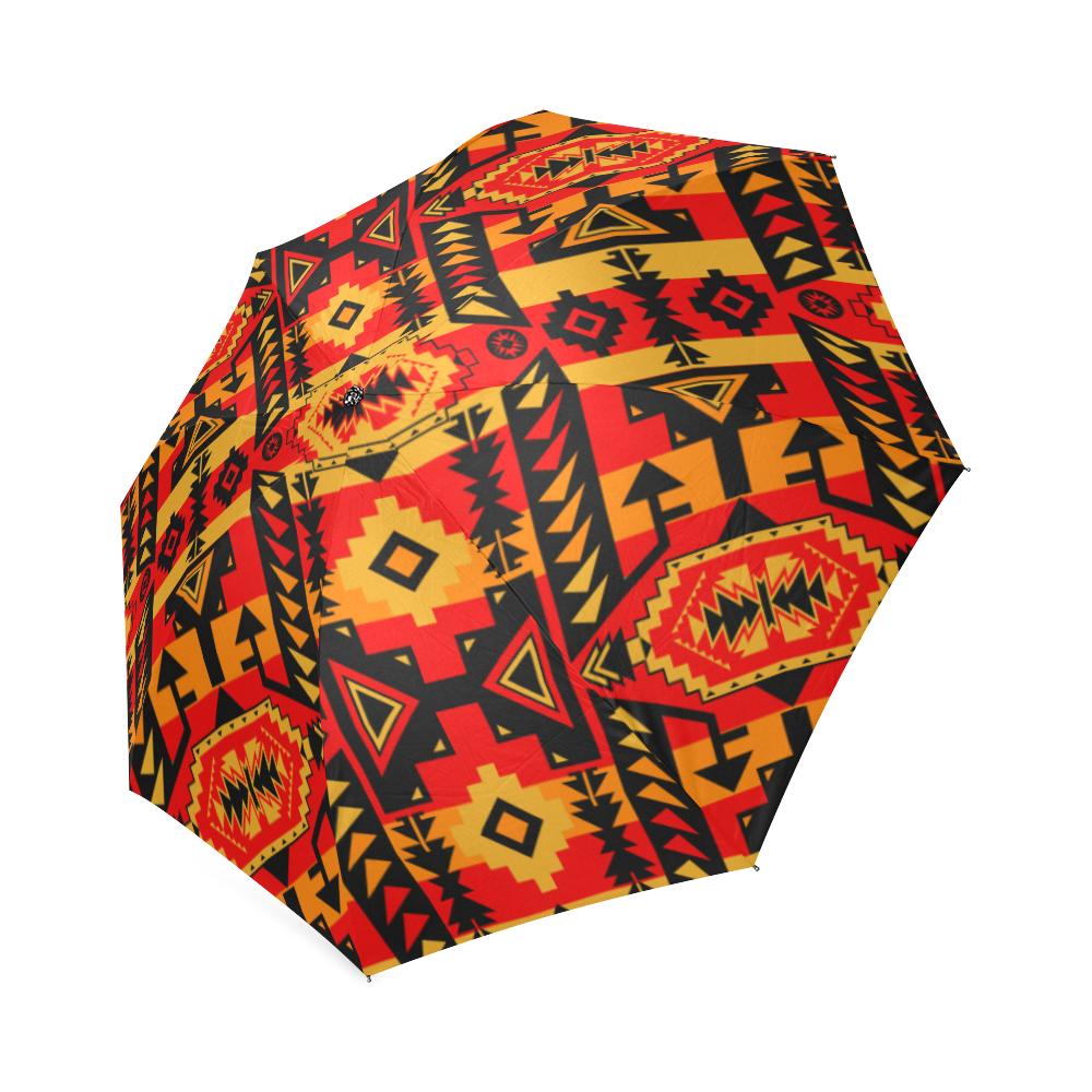 Chiefs Mountain Fire Foldable Umbrella Foldable Umbrella e-joyer 