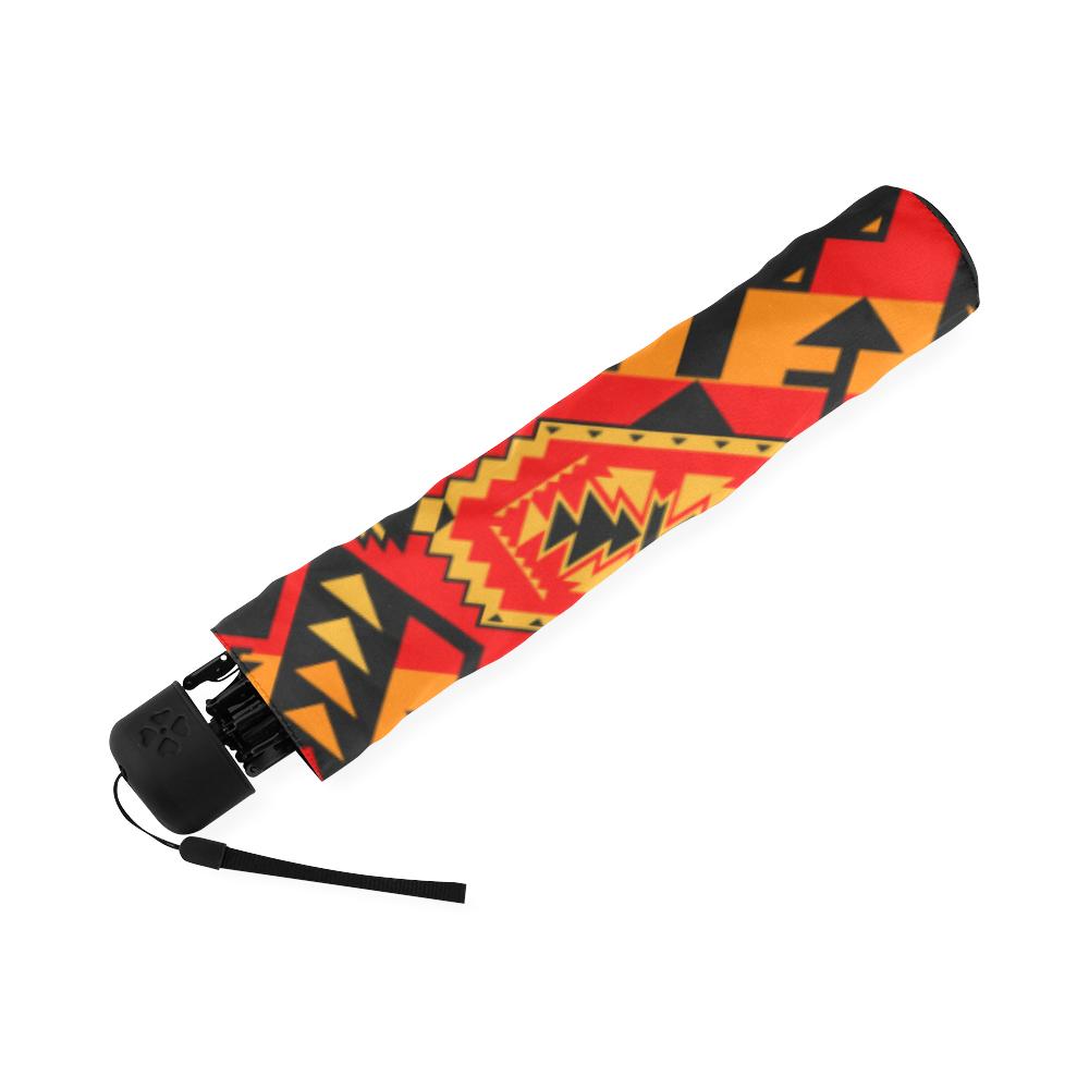 Chiefs Mountain Fire Foldable Umbrella Foldable Umbrella e-joyer 