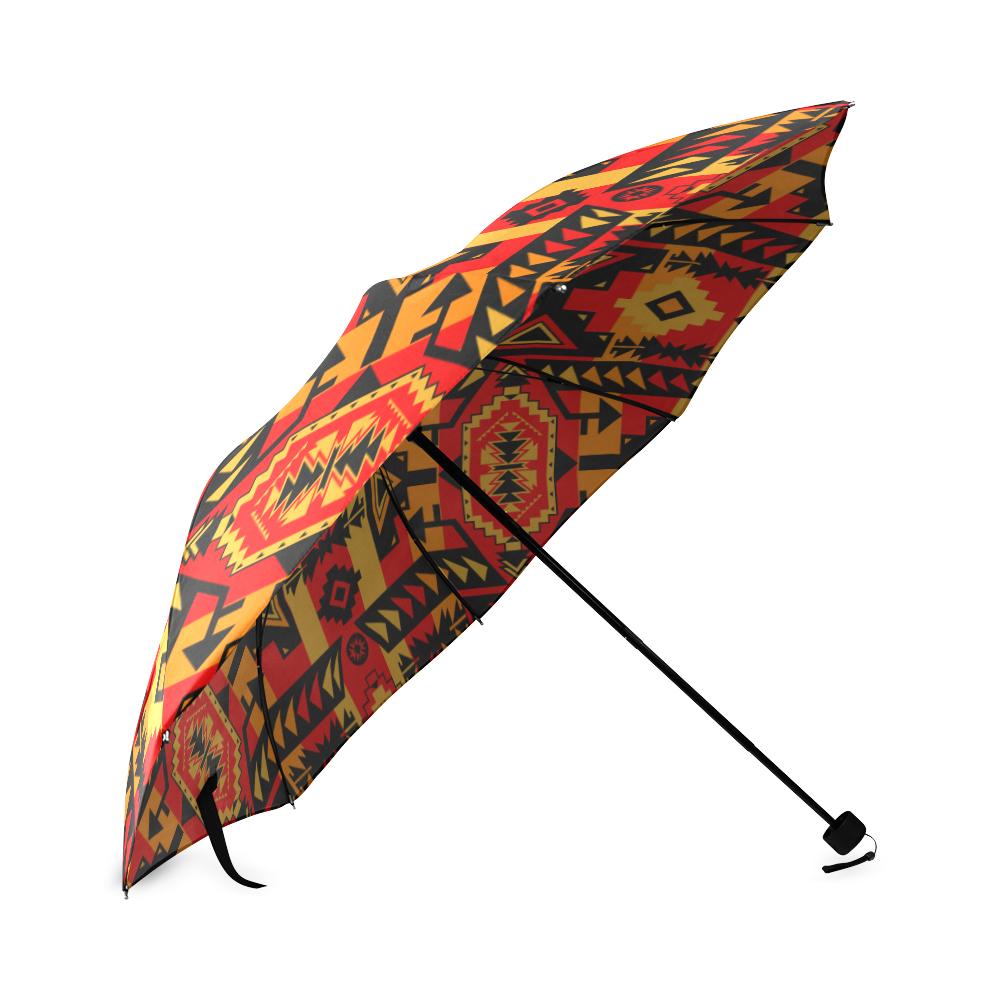 Chiefs Mountain Fire Foldable Umbrella Foldable Umbrella e-joyer 