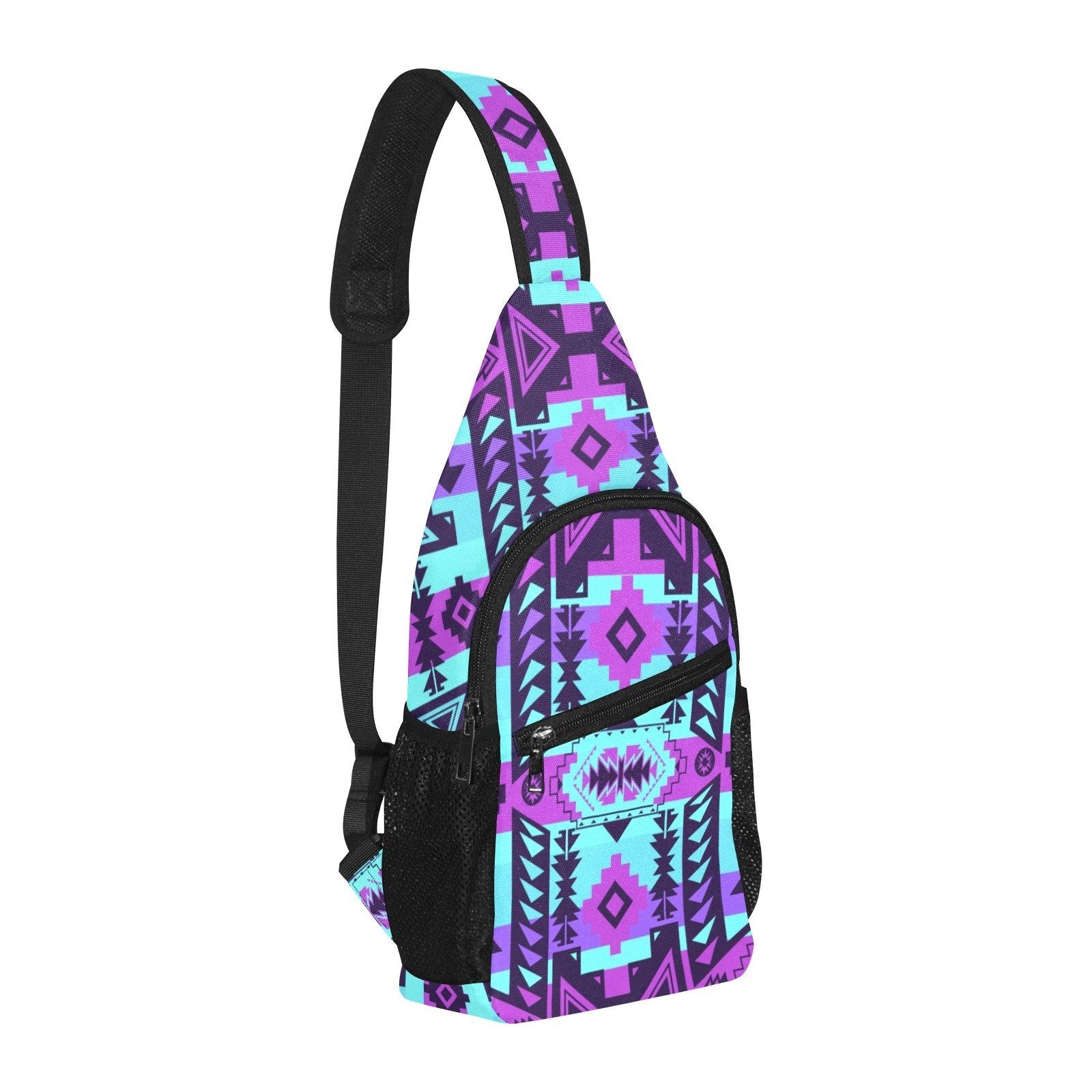 Chiefs Mountain Moon Shadow All Over Print Chest Bag (Model 1719) All Over Print Chest Bag (1719) e-joyer 