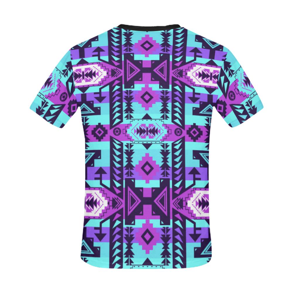 Chiefs Mountain Moon Shadow All Over Print T-Shirt for Men/Large Size (USA Size) Model T40) All Over Print T-Shirt for Men/Large (T40) e-joyer 