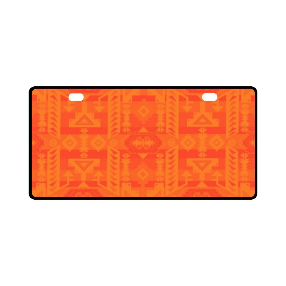 Chiefs Mountain Orange License Plate License Plate e-joyer 