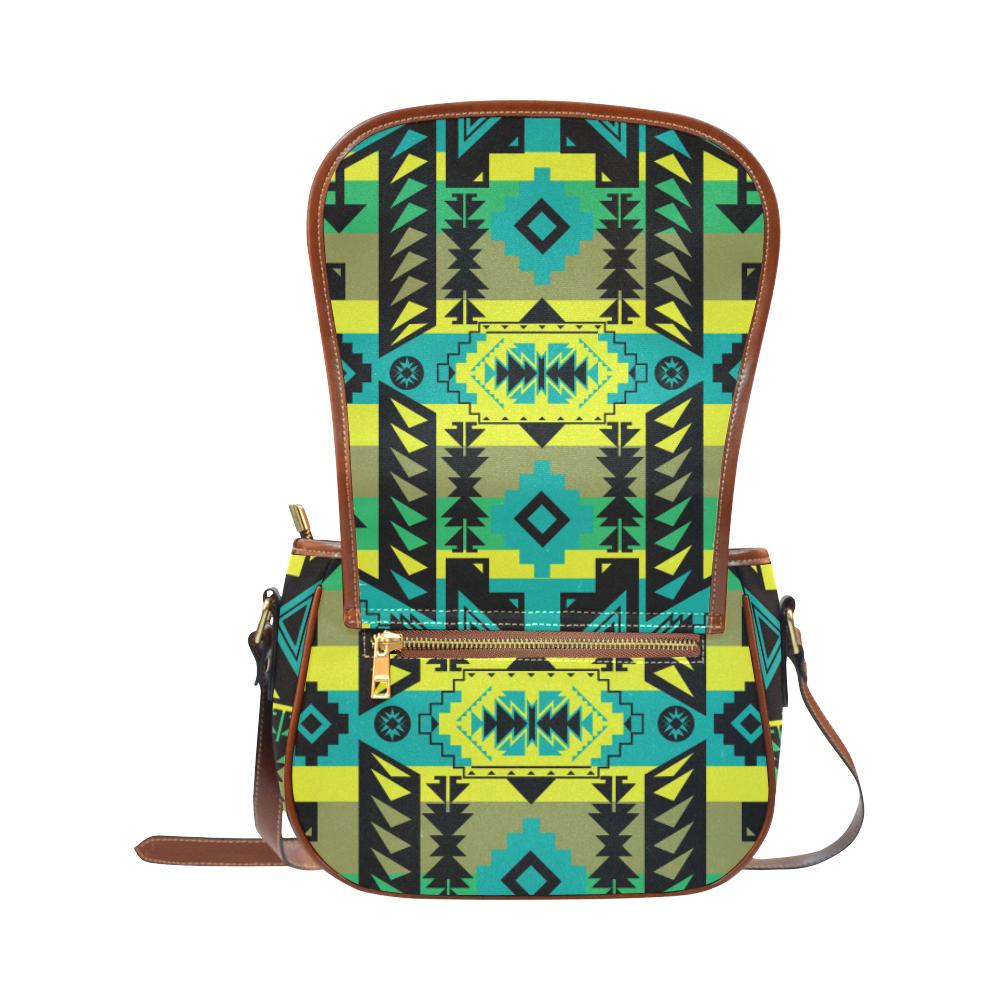 Chiefs Mountain Saddle Bag/Small (Model 1649) Full Customization Saddle Bag/Small (Full Customization) e-joyer 