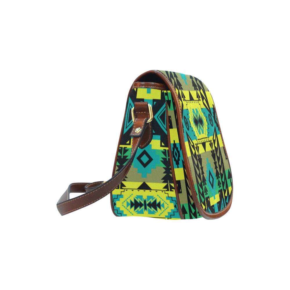 Chiefs Mountain Saddle Bag/Small (Model 1649) Full Customization Saddle Bag/Small (Full Customization) e-joyer 