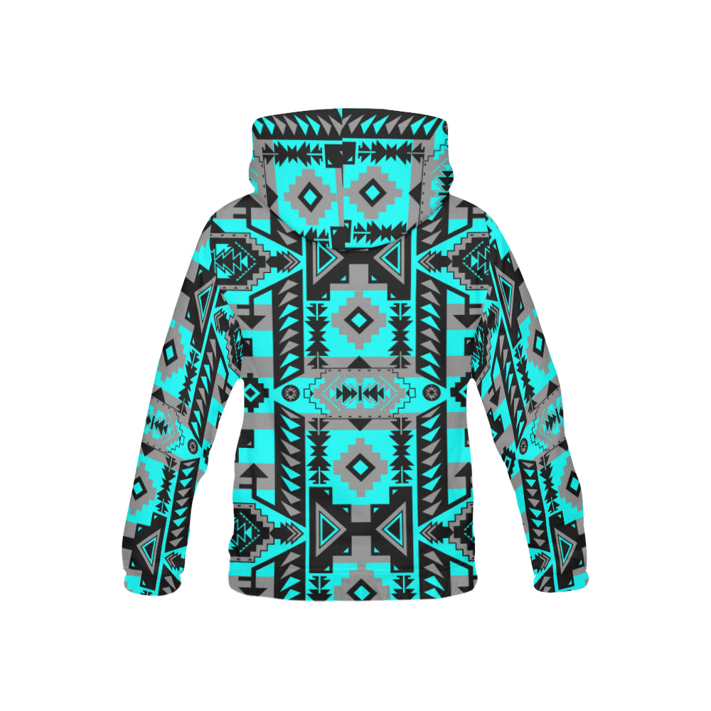 Chiefs Mountain Sky All Over Print Hoodie for Kid (USA Size) (Model H13) All Over Print Hoodie for Kid (H13) e-joyer 