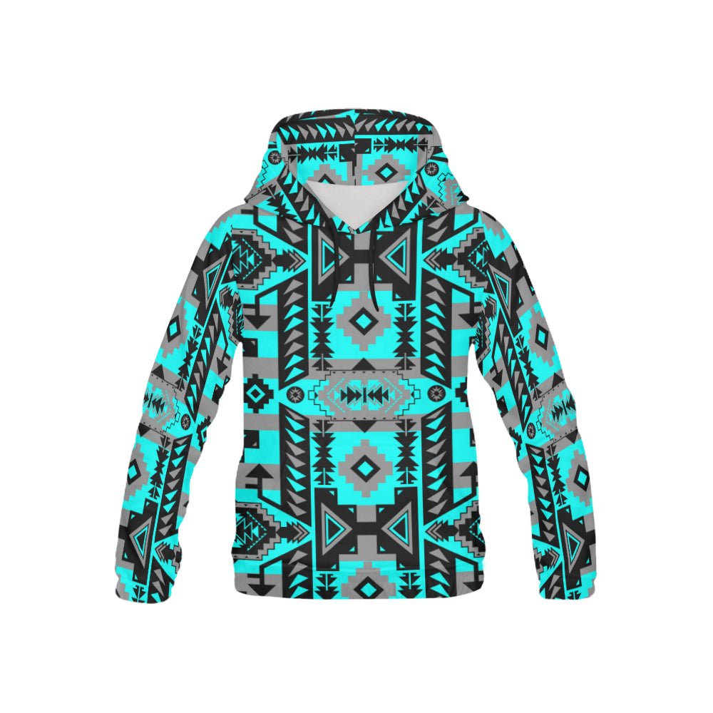 Chiefs Mountain Sky All Over Print Hoodie for Kid (USA Size) (Model H13) All Over Print Hoodie for Kid (H13) e-joyer 