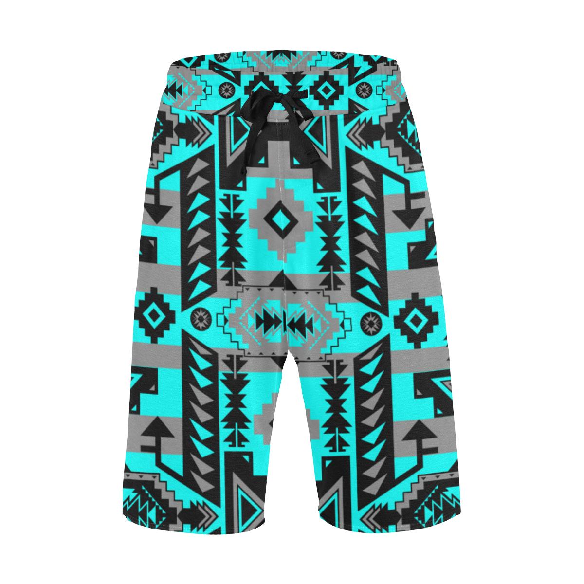 Chiefs Mountain Sky Men's All Over Print Casual Shorts (Model L23) Men's Casual Shorts (L23) e-joyer 