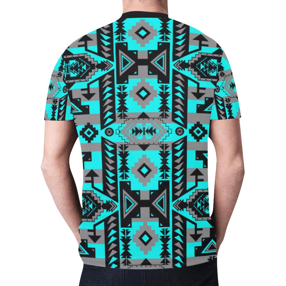 Chiefs Mountain Sky New All Over Print T-shirt for Men/Large Size (Model T45) New All Over Print T-shirt for Men/Large (T45) e-joyer 
