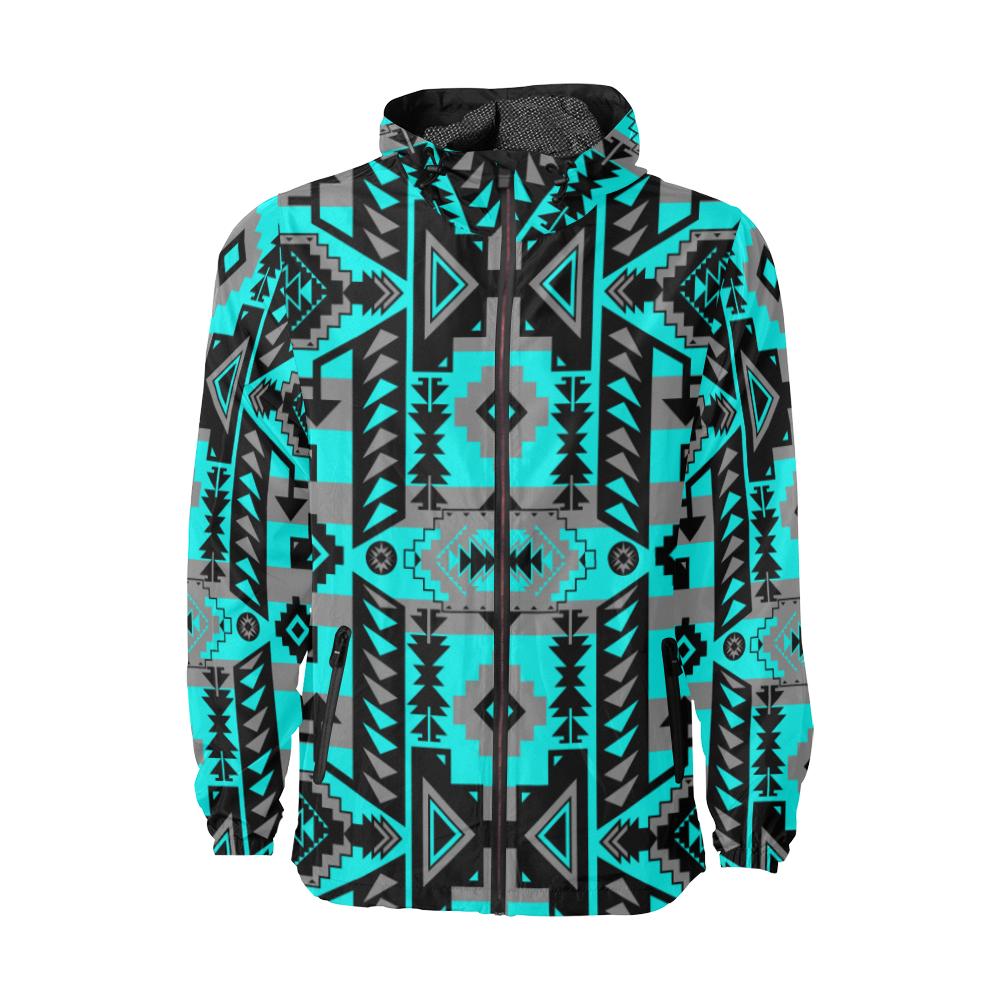 Chiefs Mountain Sky Unisex All Over Print Windbreaker (Model H23) All Over Print Windbreaker for Men (H23) e-joyer 