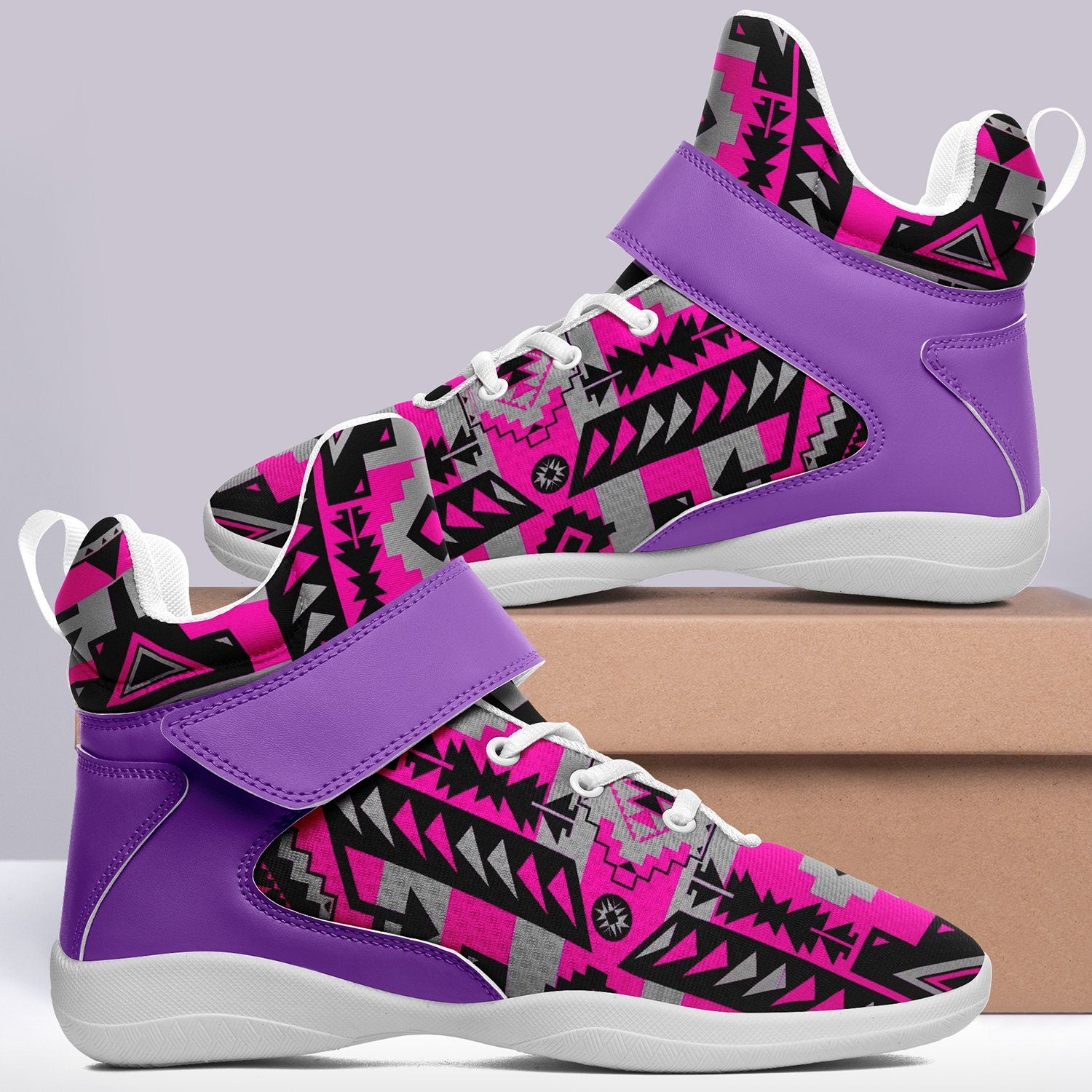 Chiefs Mountain Sunset Ipottaa Basketball / Sport High Top Shoes 49 Dzine 