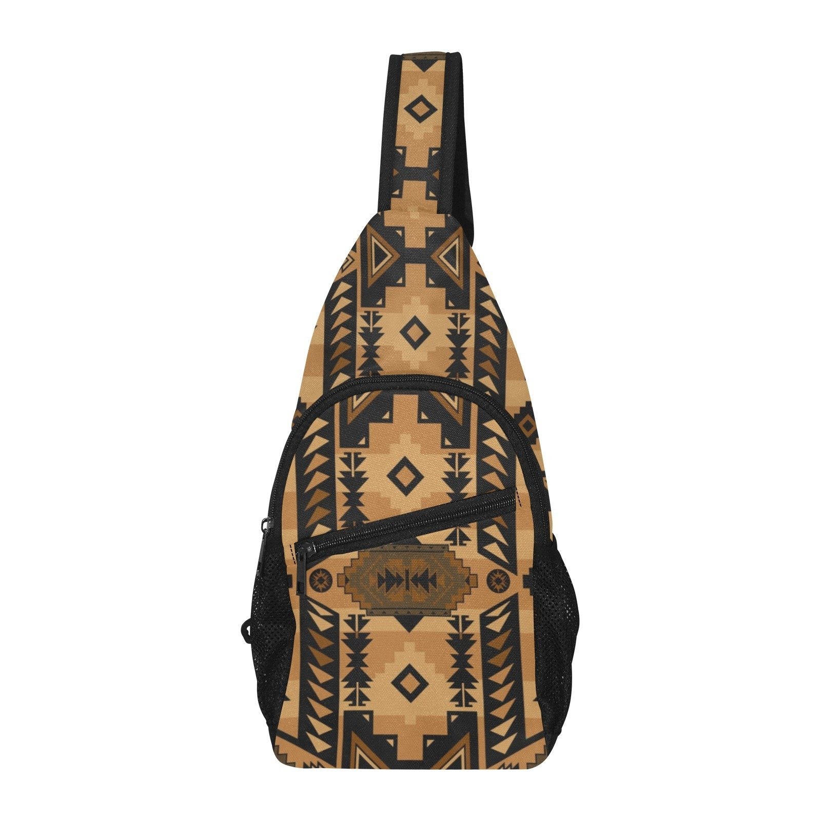 Chiefs Mountain Tan All Over Print Chest Bag (Model 1719) All Over Print Chest Bag (1719) e-joyer 