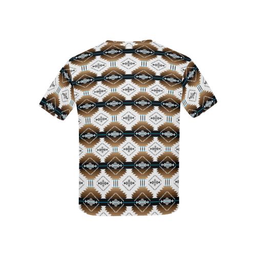 Cofitichequi White All Over Print T-shirt for Kid (USA Size) (Model T40) All Over Print T-shirt for Kid (T40) e-joyer 