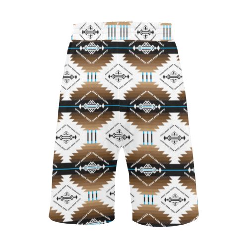 Cofitichequi White Men's All Over Print Casual Shorts (Model L23) Men's Casual Shorts (L23) e-joyer 