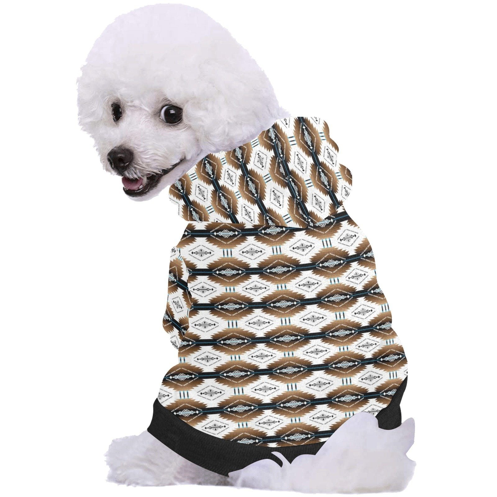 Cofitichequi White Pet Dog Hoodie Pet Dog Hoodie e-joyer 