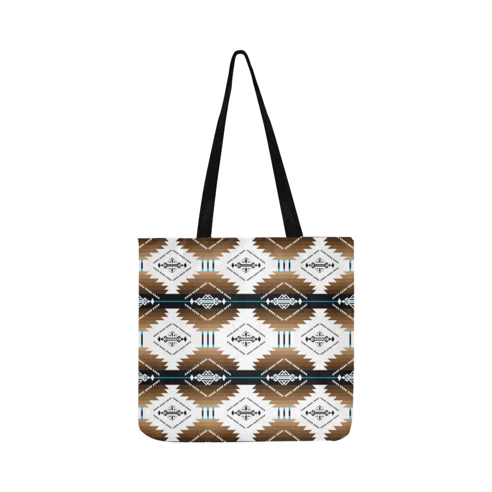 Cofitichequi White Reusable Shopping Bag (Two sides)