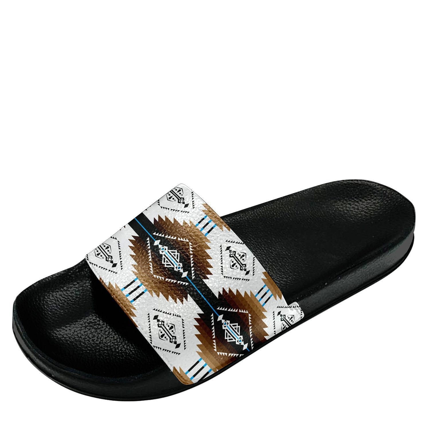 Cofitichequi White Slide Sandals 49 Dzine 