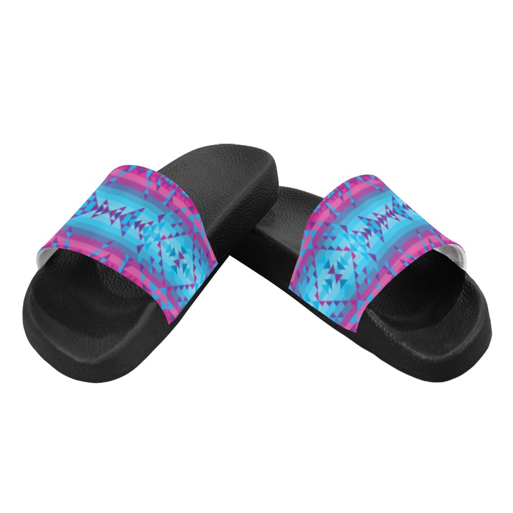 Cool Frost Women's Slide Sandals (Model 057) sandals e-joyer 