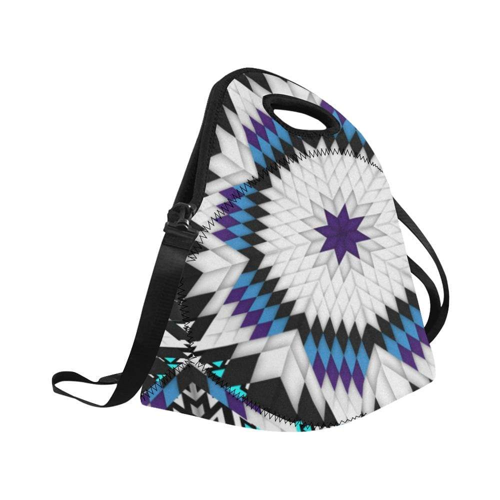 Cool Sky Star Neoprene Lunch Bag/Large (Model 1669) Neoprene Lunch Bag/Large (1669) e-joyer 