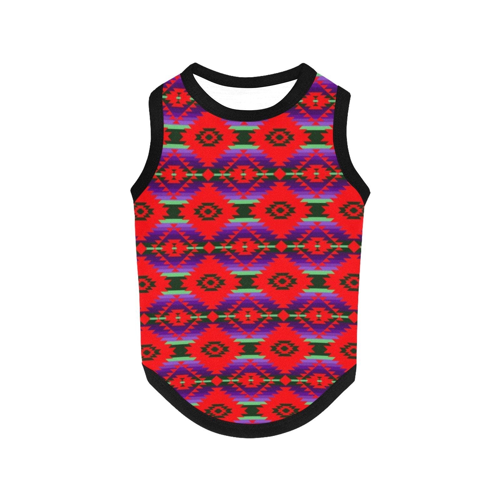 Cree Confederacy Chicken Dance All Over Print Pet Tank Top Pet Tank Top e-joyer 