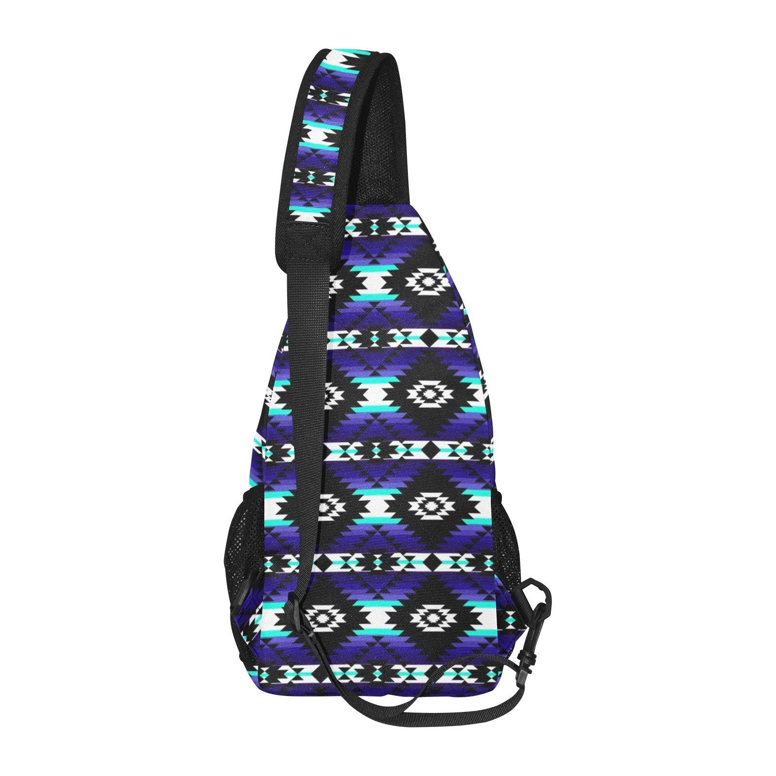 Cree Confederacy Midnight All Over Print Chest Bag (Model 1719) All Over Print Chest Bag (1719) e-joyer 