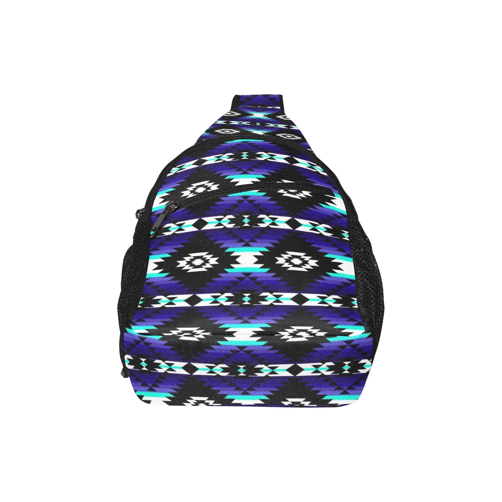 Cree Confederacy Midnight All Over Print Chest Bag (Model 1719) All Over Print Chest Bag (1719) e-joyer 