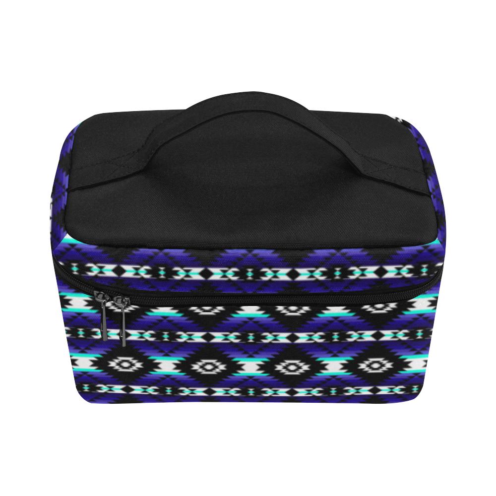 Cree Confederacy Midnight Cosmetic Bag/Large (Model 1658) Cosmetic Bag e-joyer 